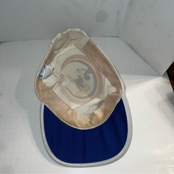 VNTG DISNEY elastic band graphic 80s hat - Picture 2 of 5